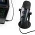 JMARY MC-PW10 Professional 4 Sound Modes USB Desktop Condenser Microphone - Black